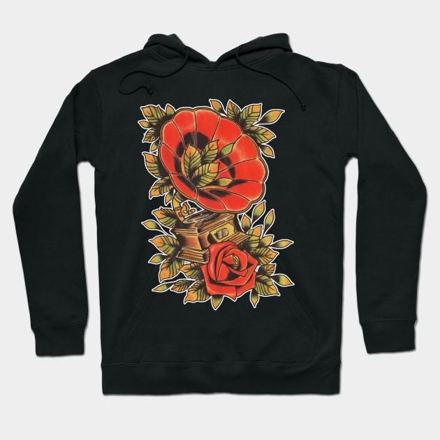 Tattoo Style Design Hoodie by tattoodesigns